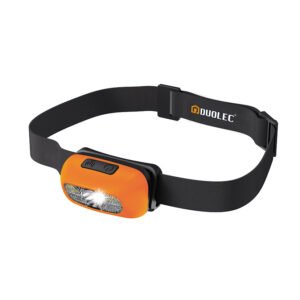 Linterna LED Frontal Duolec Bricolight R011 Potencia Máx 3 W. 90 Lm. Alcance 80 M. Expositor Display 8 Unidades