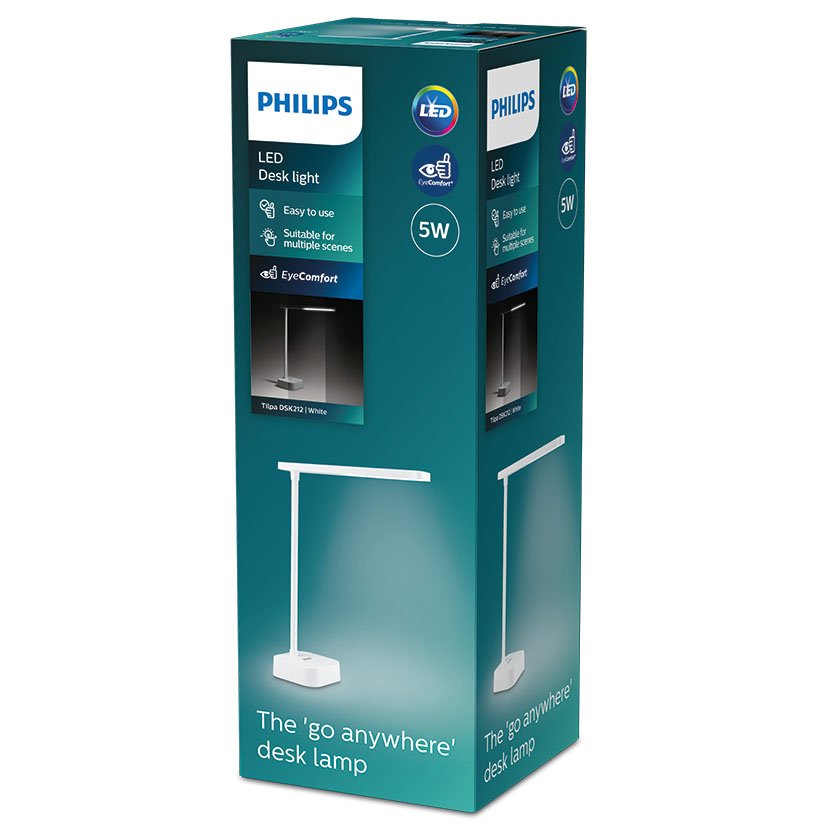 TILPA DSK212 FLEXO Blanco 5000K Philips 5 W lámpara sobremesa - Imagen 3