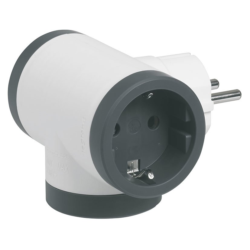 ADAPT STD 3X2P+T LA BL/NG Legrand Blanco bas múltipl - Imagen 2