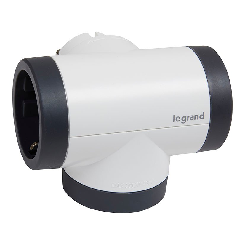 ADAPT STD 3X2P+T LA Rotativo BL/NG Legrand Blanco bas múltipl - Imagen 3