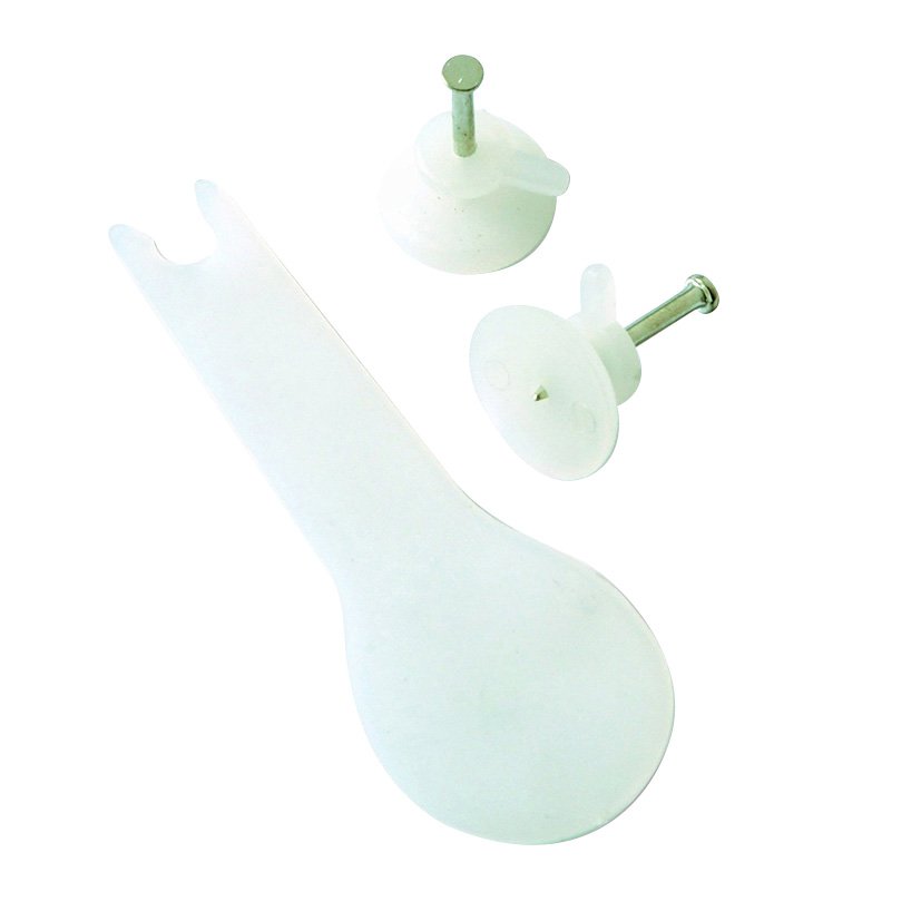 Soporte Multiusos 1 CLAVO Transparente Brinox sistema colgar - Imagen 3