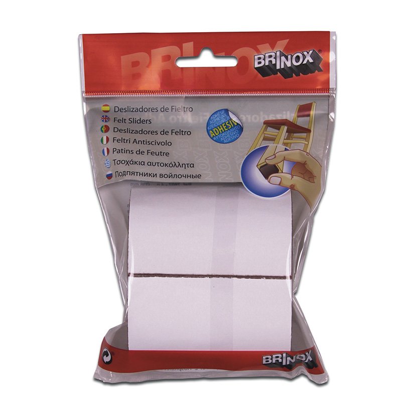 Deslizador Fieltro Sintet ROL 1M MARRO Brinox 1000X85 Mm deslizant antideslizant antideslizante - Imagen 2