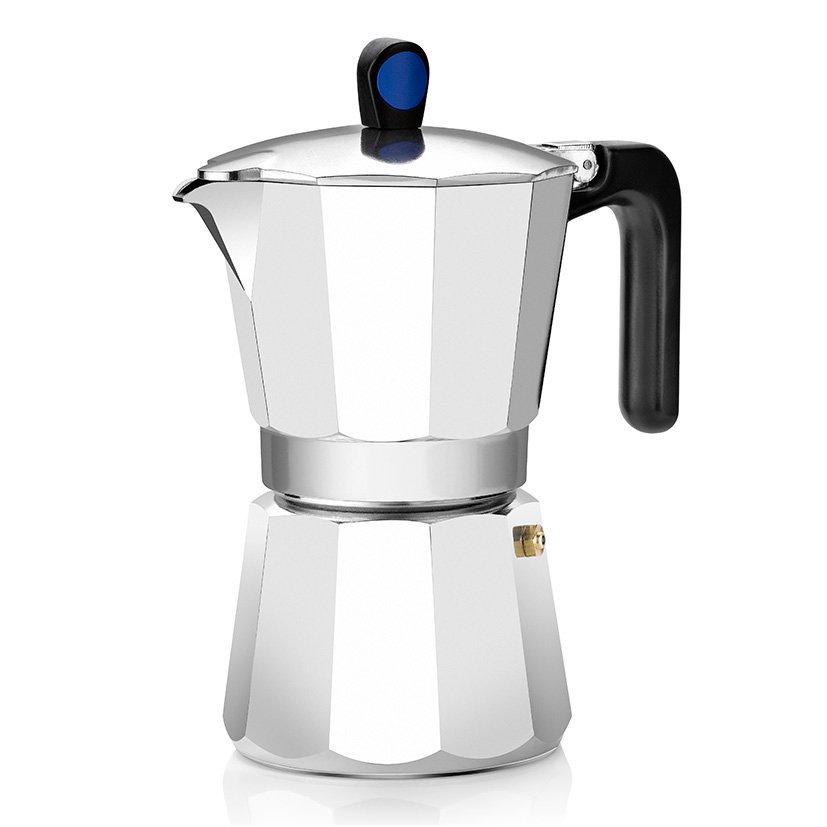 Cafetera Induction Expres 12 TAZAS MONIX Monix-bra Monix Bra aluminio - Imagen 2