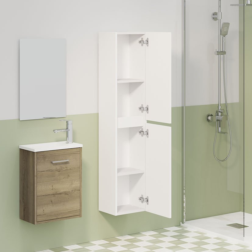 Columna Suspendida Artysan SLIM Blanca Alday 30X25X140 Cm - Imagen 4