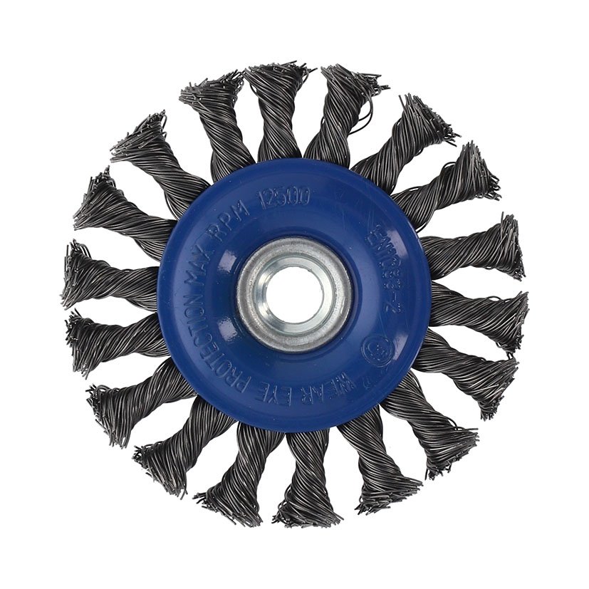 Cepillo Circular ACERO Trenzado 100 MM Norton 100 MM abrasivo electroportatil - Imagen 2