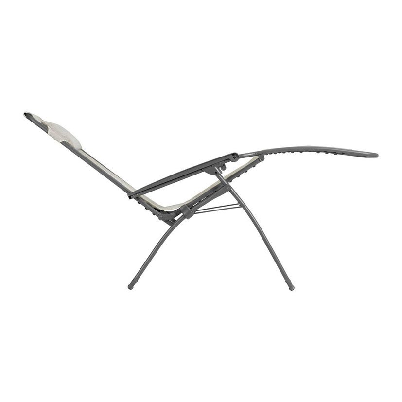 Sillon RELAX RCLIP Seigle II Lafuma Gris mobiliario camping - Imagen 2