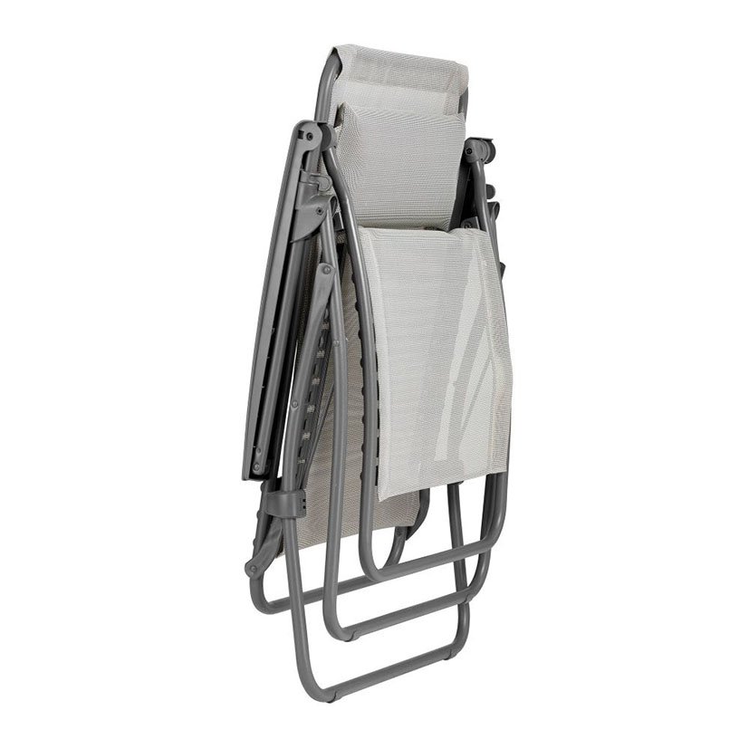 Sillon RELAX RCLIP Seigle II Lafuma Gris mobiliario camping - Imagen 4