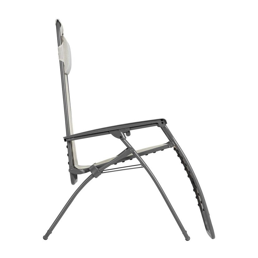 Sillon RELAX RCLIP Seigle II Lafuma Gris mobiliario camping - Imagen 5