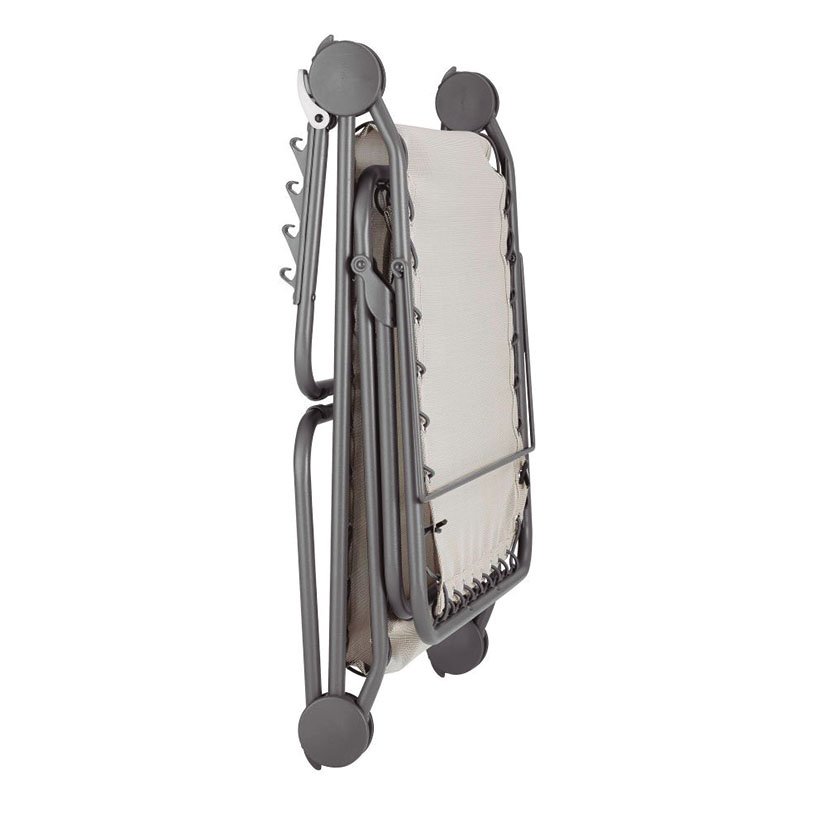 Tumbona Plegable Siesta Seigle Lafuma mueble metal - Imagen 4