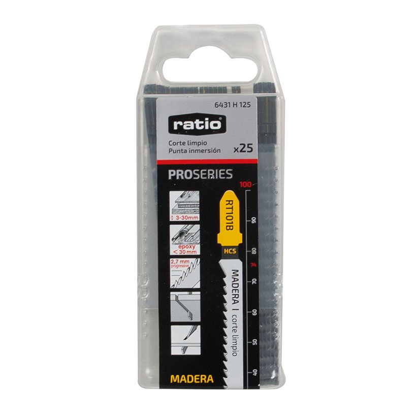 Sierra CALAR RATIO para BOSCH Juego 25 RATIO Proseries 25UNID - Imagen 3