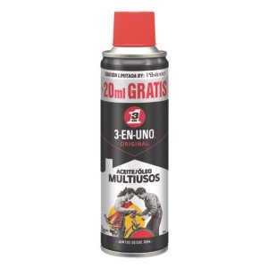 Lubricante Multiuso 3-en-uno Spray. 200 20 Ml. Gratis 3ENUNO