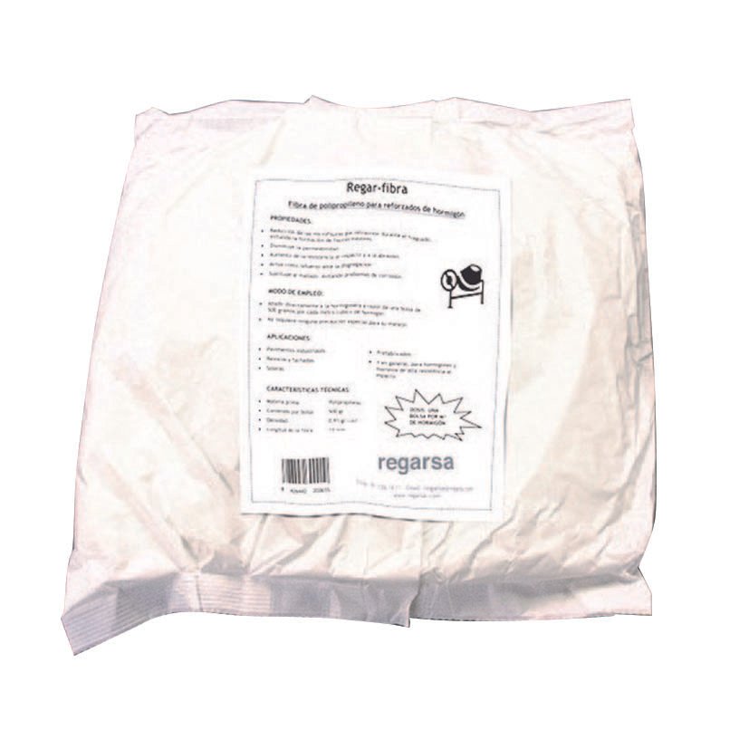 FIBRA Polipropileno PARA Hormigon 500 GR Regarsa 500GR aditivo - Imagen 2
