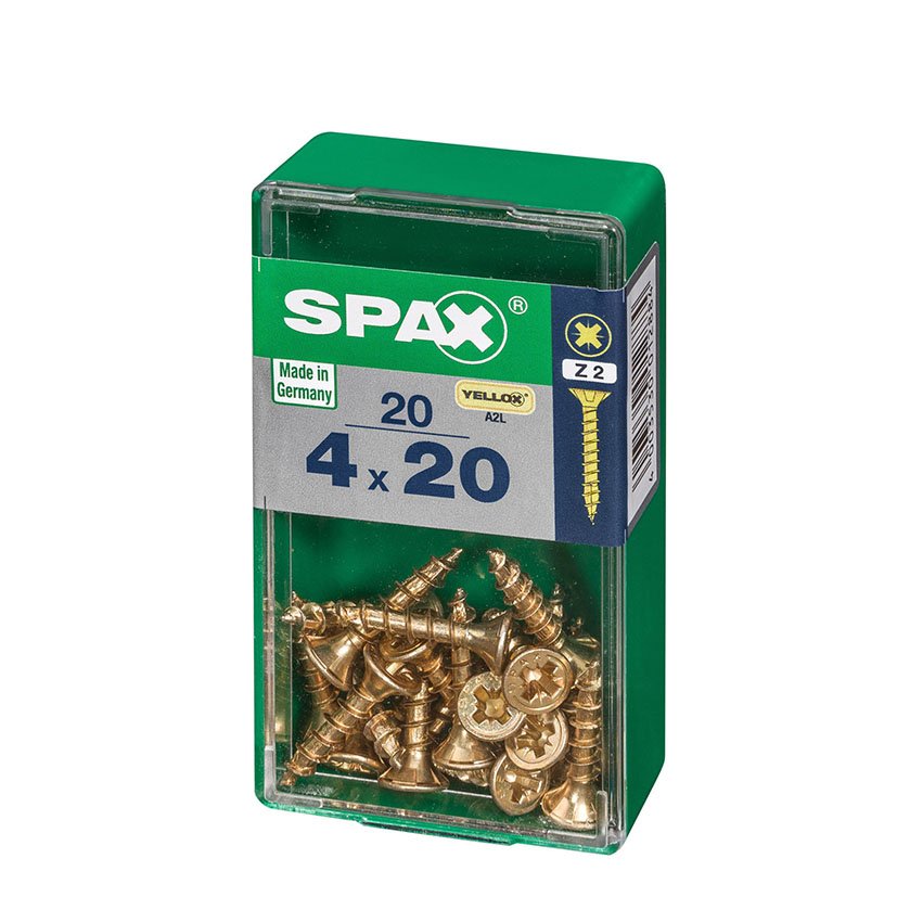 SPAX CP Yellox Z2 TR 4,0X20 20U tornillería - Imagen 2