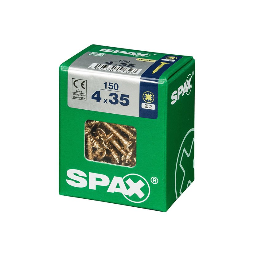 SPAX CP Yellox Z2 TR 4,0X35 150U tornillería - Imagen 2