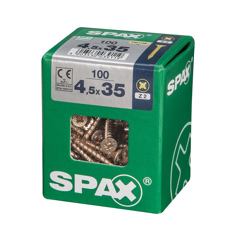SPAX CP Yellox Z2 TR 4,5X35 tornillería - Imagen 2