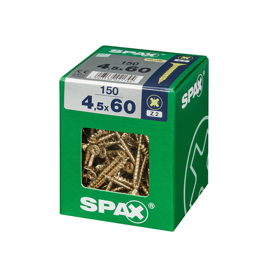SPAX CP Yellox Z2 TR 4,5X60 200U tornillería - Imagen 2
