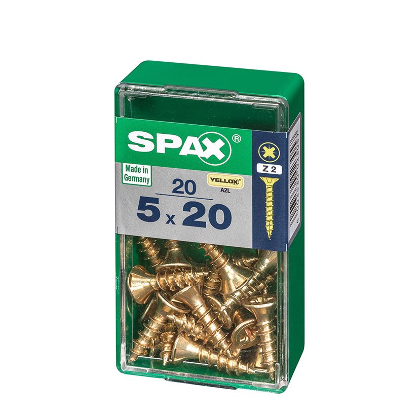 SPAX CP Yellox Z2 TR 5,0X20 tornillería - Imagen 2
