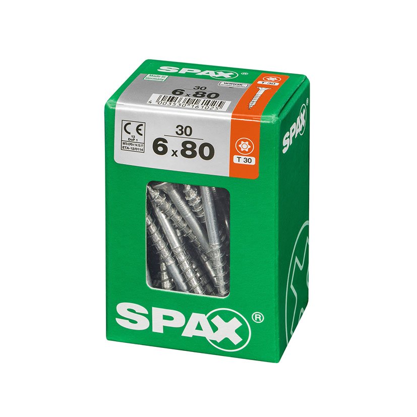 SPAX CP WIROX T30 PR 6,0X100 100U tornillería - Imagen 2