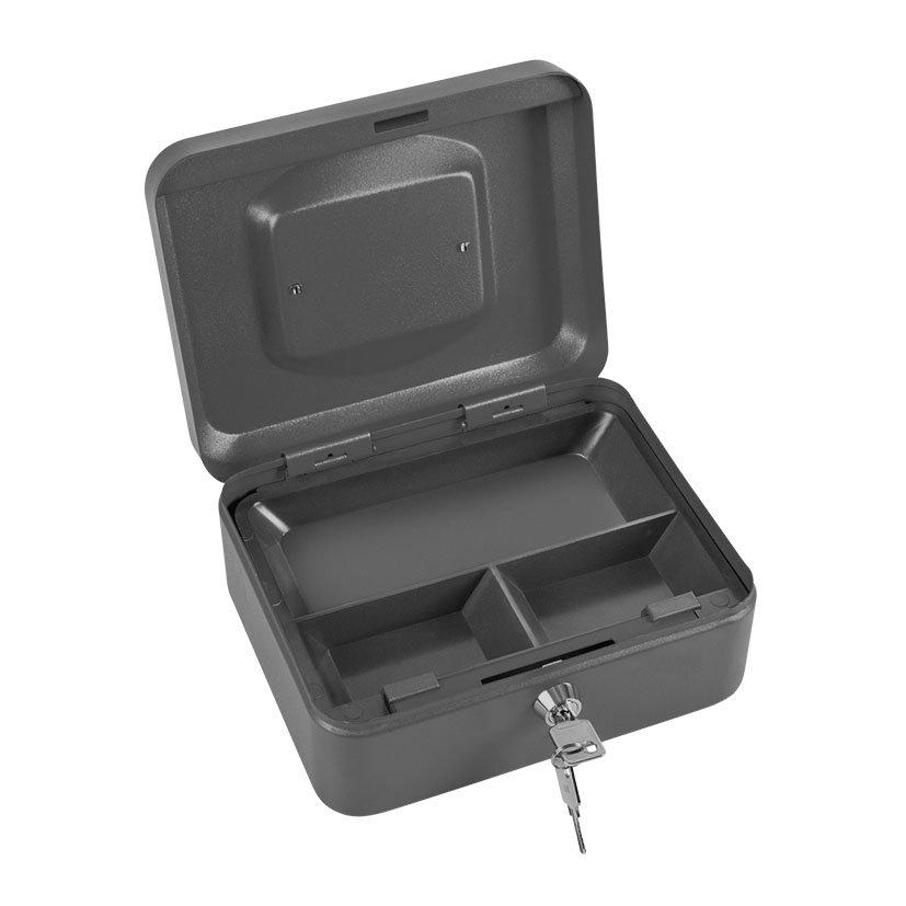 CAJA Caudal C/BAN NEGRO 20X16XH9 Cm EHL 20X16X9 CM 20X16X9 Cm cajita hucha - Imagen 3