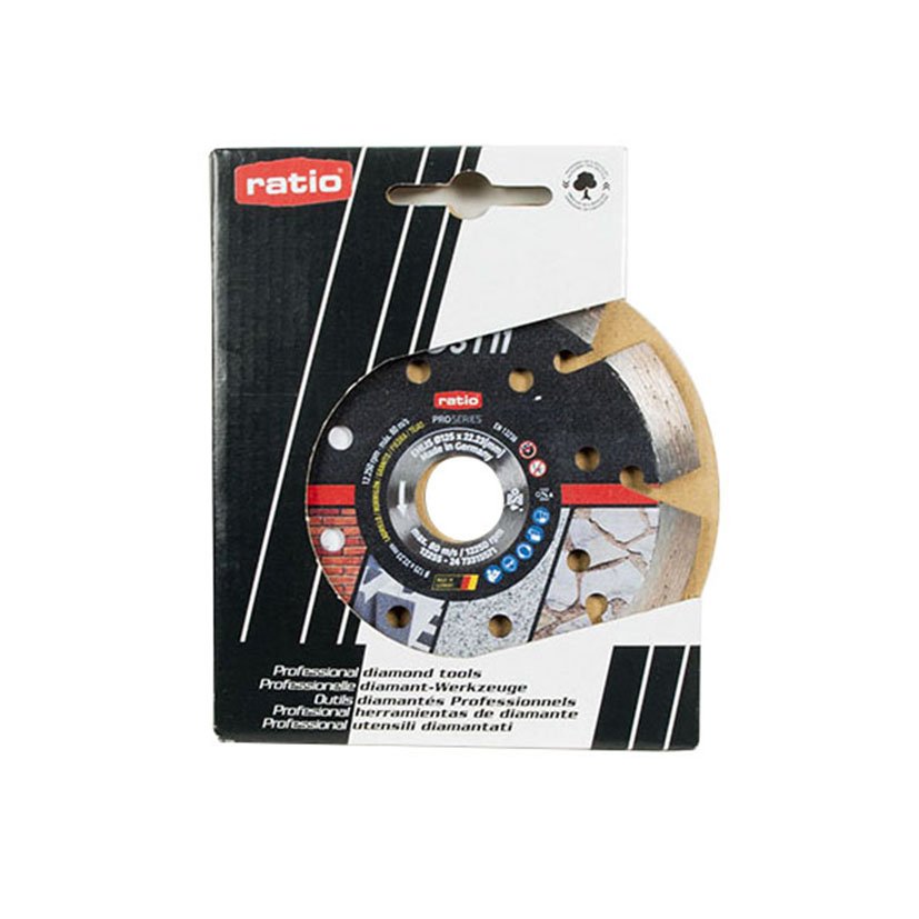 DISCO SEGM LASER RGST11 Ø125 MM RATIO PRO RATIO Proseries 125X2 4 Mm - Imagen 2