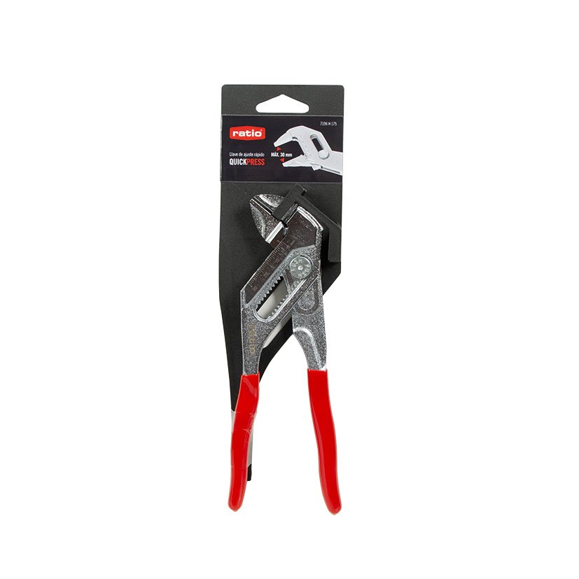 Alicate Tenaza Quickpress 175 MM RATIO 175 MM 30 Mm alicat - Imagen 2