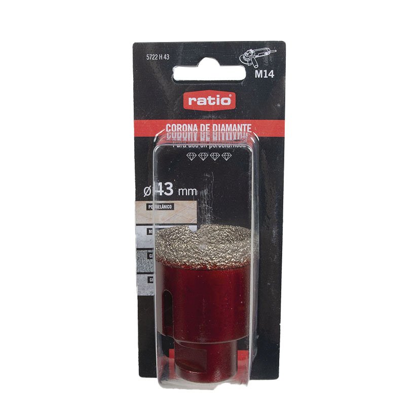 Corona Porcel para Amolad RATIO WC14 43 MM - Imagen 2