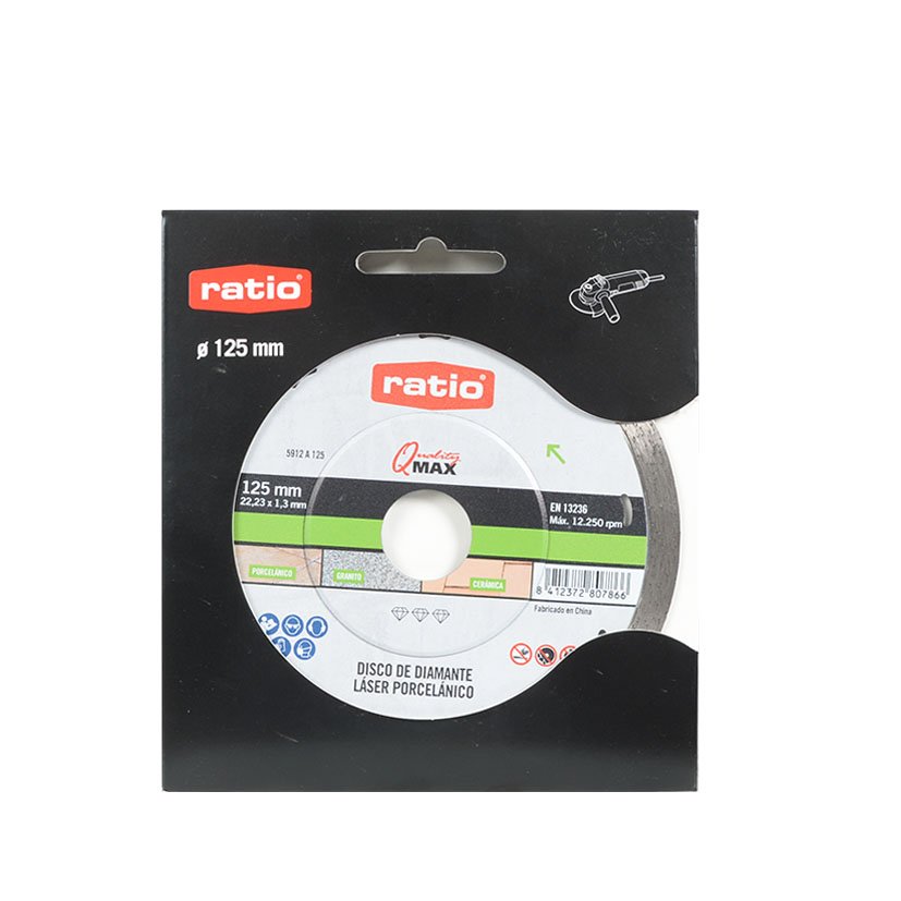 DISCO Diamante Porcelan Fast/clean 125 MM RATIO 125 MM 125X1 - Imagen 2