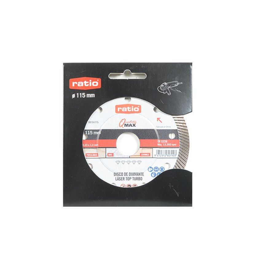 DISCO Diamante Porcelan TURBO VERS 115 RATIO 115X1 3 Mm - Imagen 2