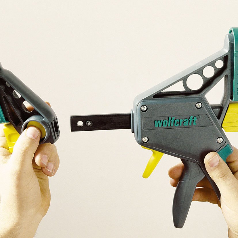 Mordaza Apriete PRO L 150 MM Wolfcraft herramienta sujeción - Imagen 3