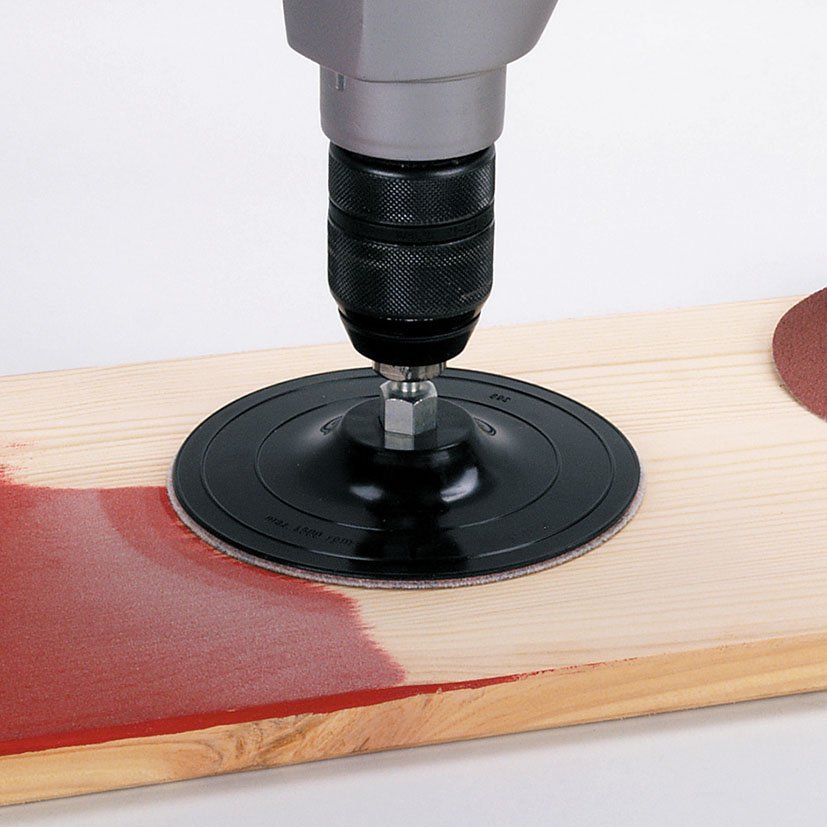 PLATO ABRAS Autoadh Ø125 Wolfcraft 125 Mm 8 Mm taladro - Imagen 2
