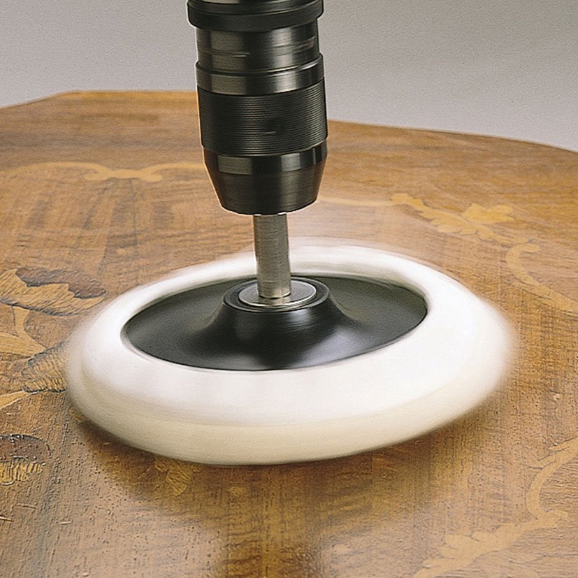 BOINA DE PULIR DE LANA Ø 125 Wolfcraft 125 Mm abrasivo electroportatil - Imagen 2