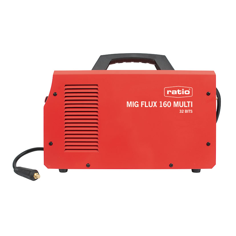 Soldador HILO HUECO S/GAS MIG160A+BOBINA RATIO 42X31X18 Cm 160 a mig mag 230 V - Imagen 4