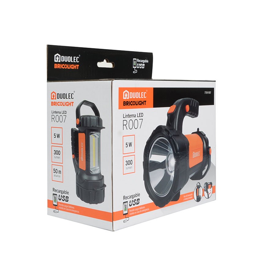 Linterna LED Duolec Bricolight R007 4X17 5X13 2 W - Imagen 7
