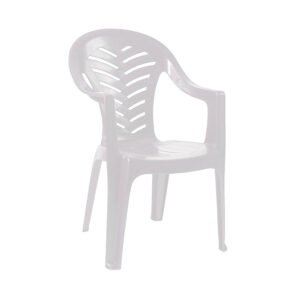 Sillón Monoblock Alto Palma Bco Blanco