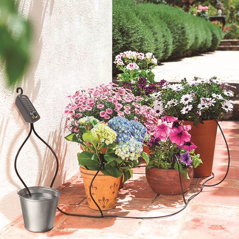 Aquatime SOLAR UNO 3 -KIT SOLAR DE RIEGO Hozelock 40X25X15 Cm 440 G programador aspersor - Imagen 4