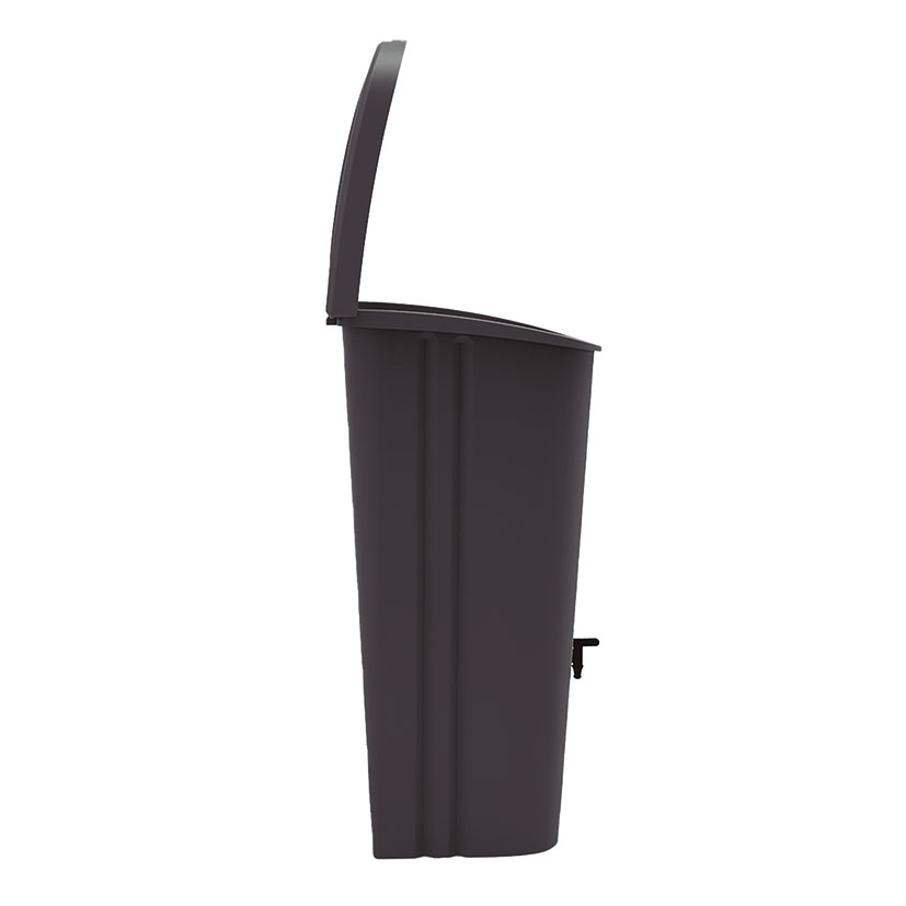 Recuperador DE AGUA 150 L Antracita Eda 150 L regadera - Imagen 3