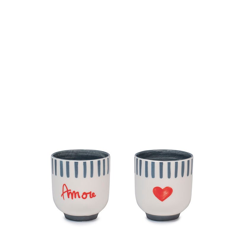 VASO NBC 240 CC CASA AMOR Surtido 6 UDES taza mugs - Imagen 5