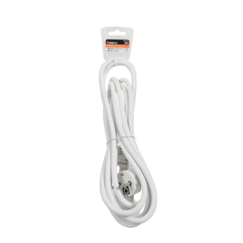 Prolongador Eléctrico Clavija Schuko 3M Duolec 3 M enrollacabl - Imagen 2