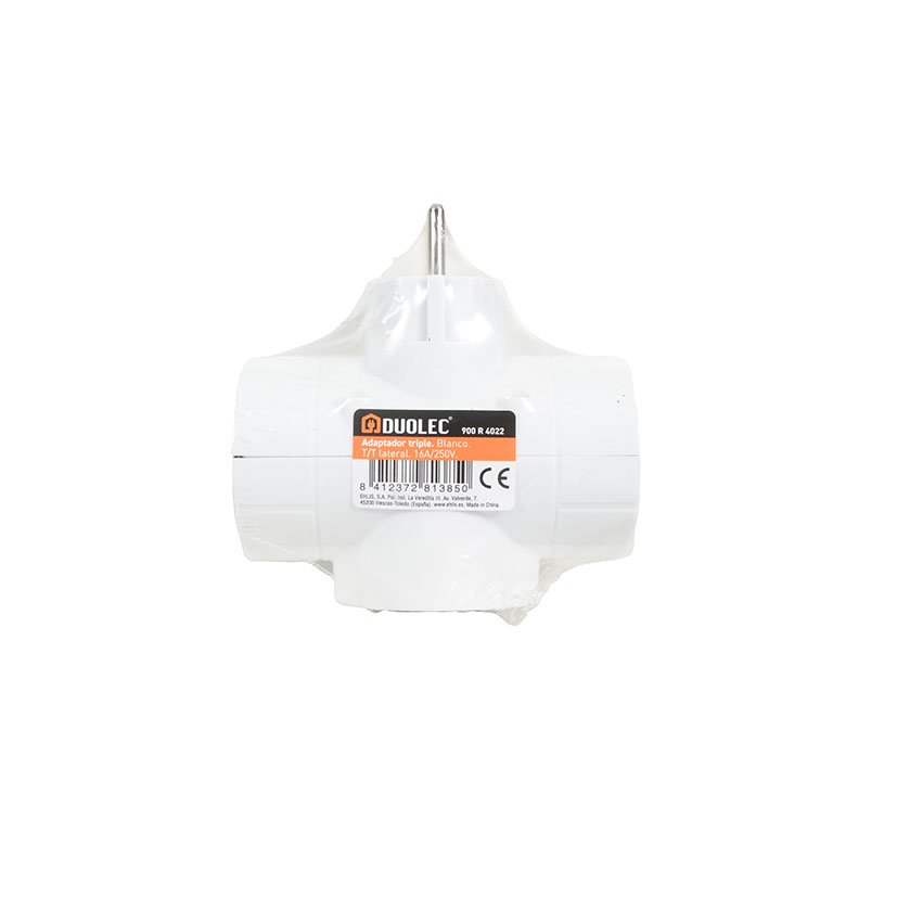 Adaptador Triplett CER16A-250 V Duolec BL 250 V Blanco bas múltipl - Imagen 2