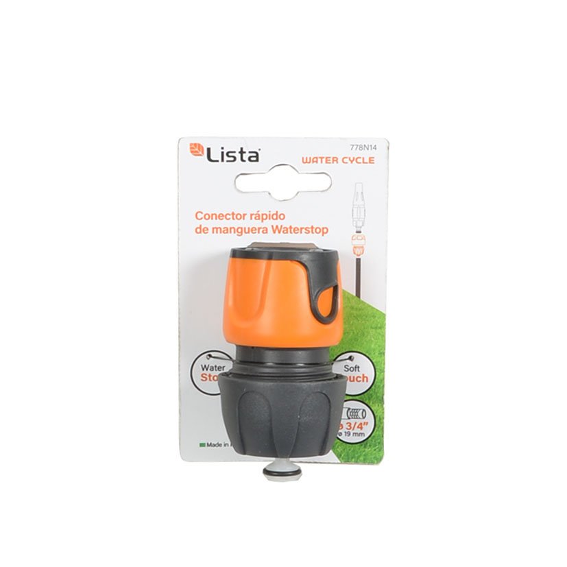 Conector Rápido Manguera STOP Ø19 LISTA 19 Mm - Imagen 2