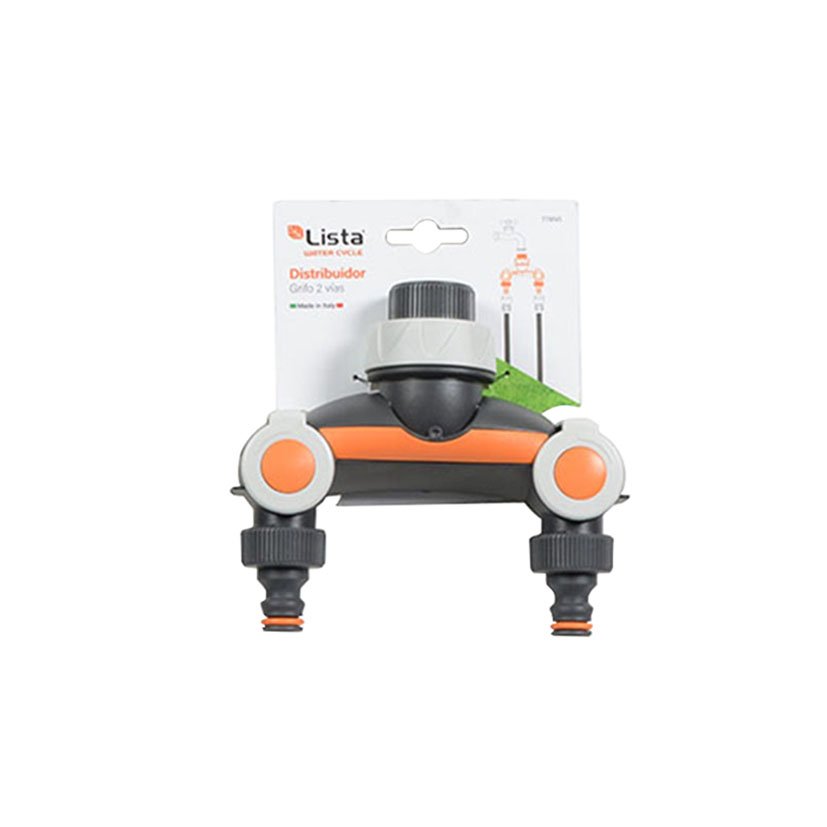 Distribuidor GRIFO 2 Vías LISTA WATER CY manguera - Imagen 4