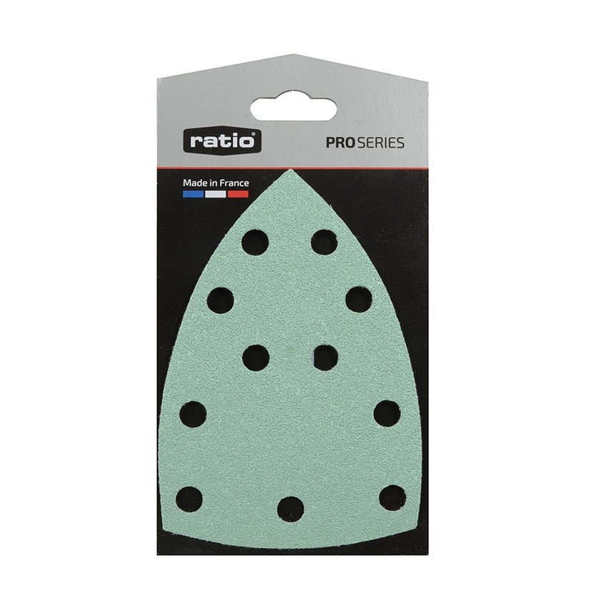 5 Patines Prio&psm 100X150 MM GR 120 RAT RATIO Proseries 100X150 MM abrasivo electroportatil - Imagen 2