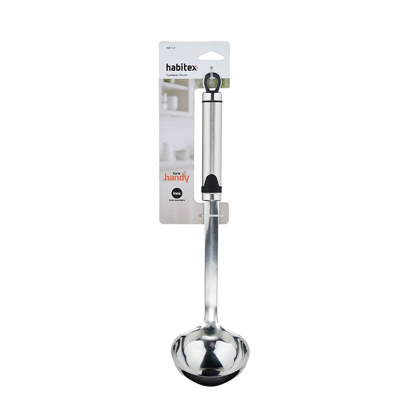 Cucharon INOX S HANDY Habitex 34 Cm cocinar - Imagen 2