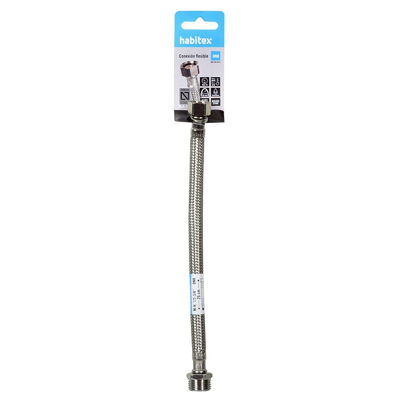 CONEX INO 35 CM DN8 M10/100 H3/8 HBTX Habitex 35 CM conexion flexibl - Imagen 2