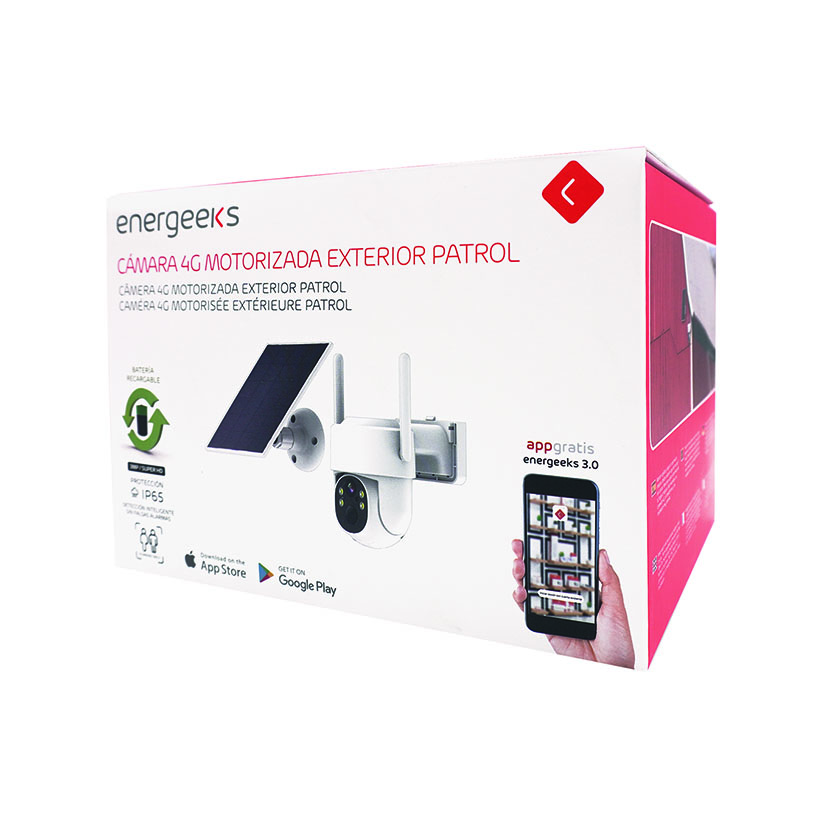 Cámara 4G Batería Motorizada Exterior 4M - Imagen 7