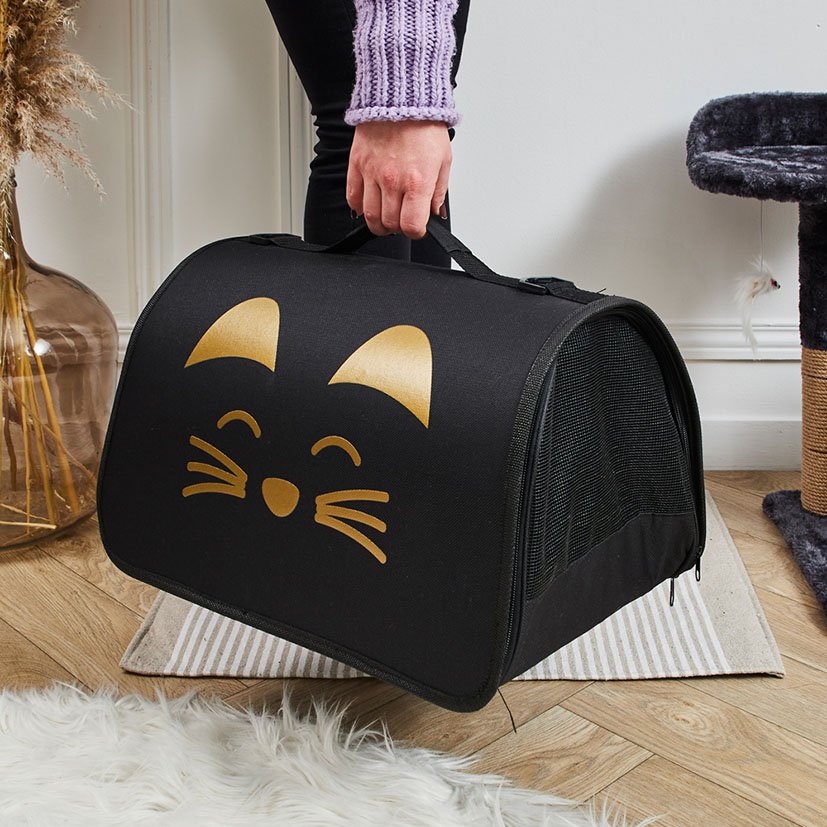 Transportín GATO Plegable Cmp 40X66X25 Cm 40X31X4 Cm mascota - Imagen 2