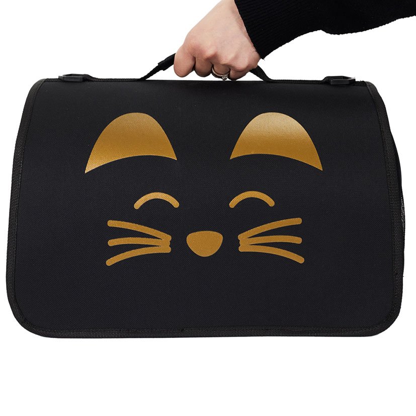 Transportín GATO Plegable Cmp 40X66X25 Cm 40X31X4 Cm mascota - Imagen 4