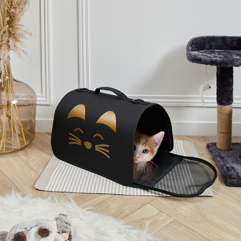 Transportín GATO Plegable Cmp 40X66X25 Cm 40X31X4 Cm mascota - Imagen 7