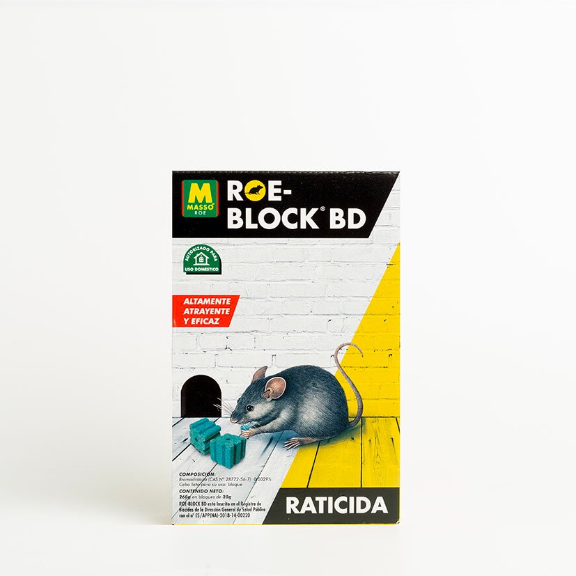 Roe-block 260 GR Masso insecticida plaguicida - Imagen 2