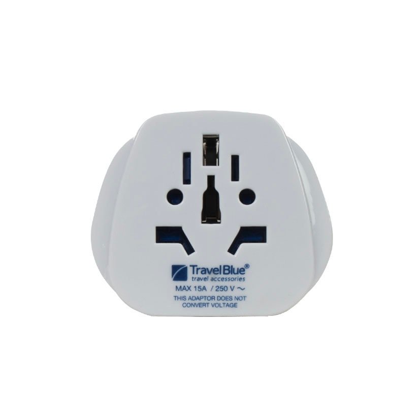 Adaptador DE VIAJE PARA Viajar A Europa Travelblue clavija bas - Imagen 2